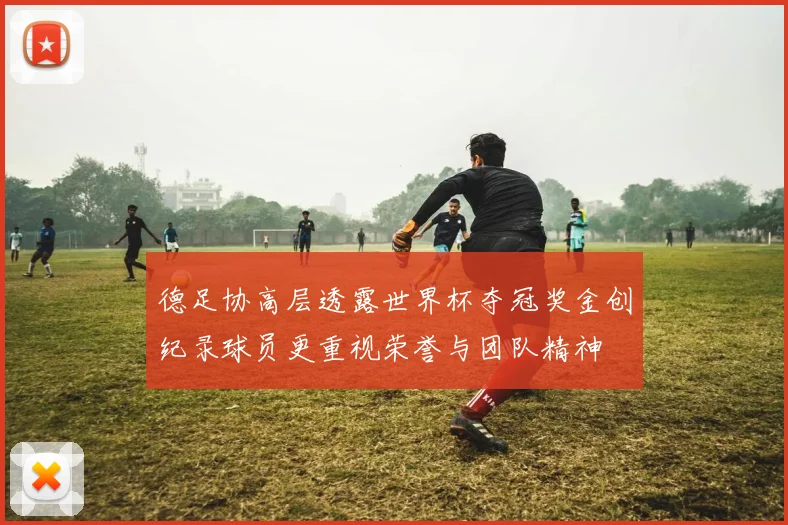 德足协高层透露世界杯夺冠奖金创纪录球员更重视荣誉与团队精神